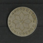 monedas de Europa - Espa�a -  Cooperativa Sanjuanense / Anverso