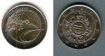 monedas de Europa - Espa�a -  X Aniversario del Euro 2012  2 €