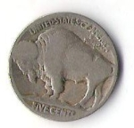monedas de America - Estados Unidos -  BUFALO-INDIO - USA (CARA FRONTAL)