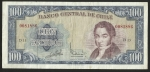 monedas de America - Chile -  CIEN ESCUDOS - BANCO CENTRAL DE CHILE ( FRONTAL)