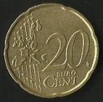 monedas de Europa - Italia -  EURO CENT - UMBERTO BERLUSCONI (FRONTAL)