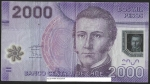 monedas de America - Chile -  MANUEL RODRIGUEZ - DOS MIL PESOS