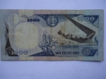 monedas de America - Colombia -  El Banco de la República-Mil Pesos-Monumento:Los Heroes del Pantano de Vargas 1819-(reverso)