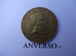 monedas de America - Uruguay -  Rep. Oriental del Paraguay-Artigas-5 Cent-1960