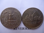 monedas de America - Estados Unidos -  Quarter Dollar