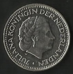 monedas de Europa - Holanda -  MONEDA NEDERLAND - REINA JULIANA (POSTERIOR)