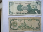 monedas de America - Venezuela -  Bco.Central de V/zuela-(Anv.) General José A. Paez. (Rev.) Monumento y Escudo.