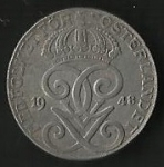 monedas de Europa - Suecia -  MONEDA DE SUECIA - CORONAS (POSTERIOR)
