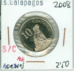 monedas de Europa - Ecuador -  MONEDA