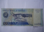 monedas de America - Venezuela -  Banco Central de Venezuela- Represa de Guri.