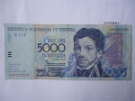 monedas de America - Venezuela -  Republica Bolivariana de V/zuela- Francisco de Miranda