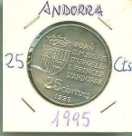 monedas de Europa - Andorra -  MONEDA
