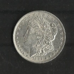 monedas de America - Estados Unidos -  Dolar Morgan / Anverso