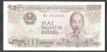 monedas de Asia - Vietnam -  Ho Chí Minh, Presidente de la República Democrática de Vietnam