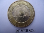 monedas de America - Colombia -  República de Colombia - $1.000- Tortuga de Caguama - $1.000 (Reverso)