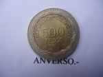 monedas de America - Colombia -  República de Colombia- $500 (Anverso)
