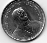 monedas de Europa - Suiza -  confoeredatio helvetica
