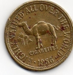 monedas de America - Estados Unidos -  ficha de cigarros camel 20