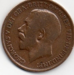 monedas de Europa - Reino Unido -  georgivs v