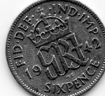 monedas de Europa - Reino Unido -  georgivs vI