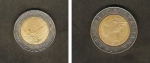 monedas de Europa - Italia -  República y Palacio del Quirinale