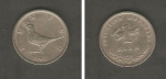 monedas de Europa - Croacia -  Slavuj (Ruiseñor)