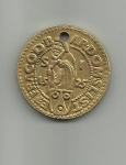 monedas de America - Costa Rica -  moneda thaler