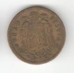 monedas de Europa - Espa�a -  1 pta Franco 1947 (*1954) RC
