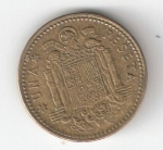 monedas de Europa - Espa�a -  1 pta Franco 1953 (*1960) RC