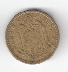 monedas de Europa - Espa�a -  1 pta Franco 1953 (*1962) RC