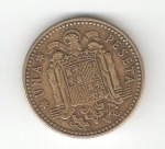 monedas de Europa - Espa�a -  1 pta Franco 1966 (*1967) BC