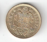 monedas de Europa - Espa�a -  1 pta Franco 1966 (*1974) EBC