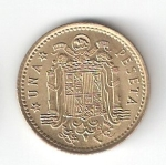 monedas de Europa - Espa�a -  1 pta Juan Carlos I 1975 (*1980) EBC