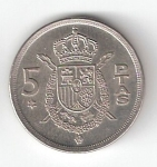 monedas de Europa - Espa�a -  5 ptas Juan Carlos I 1975 (*1979) EBC