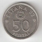 monedas de Europa - Espa�a -  50 ptas Juan Carlos I 1980 (*1982) EBC
