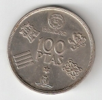 monedas de Europa - Espa�a -  100 ptas Juan Carlos I 1980 (*1980) Mundial de Fútbol EBC