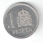 monedas de Europa - Espa�a -  1 pta Juan Carlos I 1983 (*M) EBC