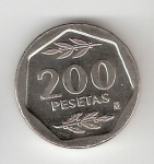 monedas de Europa - Espa�a -  200 ptas Juan Carlos I 1986
