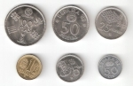 monedas de Europa - Espa�a -  Lote 6 monedas Mundial de Fútbol España'82 (*1980) EBC