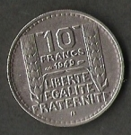 monedas de Europa - Francia -  LIBERTE EGALITE FRATERNITE 1943 (FRONTAL)