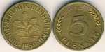 monedas de Europa - Alemania -  ALEMANIA R.FEDERAL