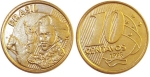 monedas de America - Brasil -  BRASIL