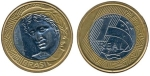 monedas de America - Brasil -  BRASIL