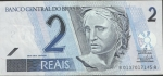 monedas de America - Brasil -  BILLETE 2 REALES