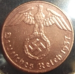monedas de Europa - Alemania -  1937 (Anverso)
