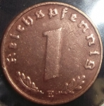 monedas de Europa - Alemania -  1937 (Reverso)
