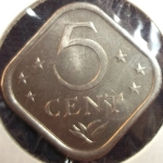 monedas de America - Antillas Neerlandesas -  1985 (Reverso)