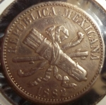 monedas de America - M�xico -  1882 (Anverso)