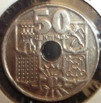 monedas de Europa - Espa�a -  1949 (Reverso)
