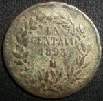 monedas de America - M�xico -  1893 (Anverso)